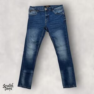 Cultura Men's Jeans 36x32 Comfortable Stylish  Denim Pants Everyday Wear M07